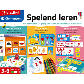 Clementoni game kindergarten educational Dutch