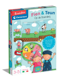 Clementoni Fien Teun Farm Bildungsspiel