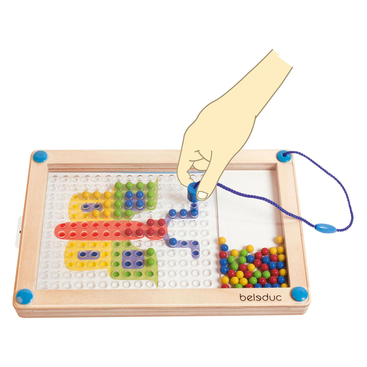 Beleduc Logipic Wooden Mosaic Children's Game