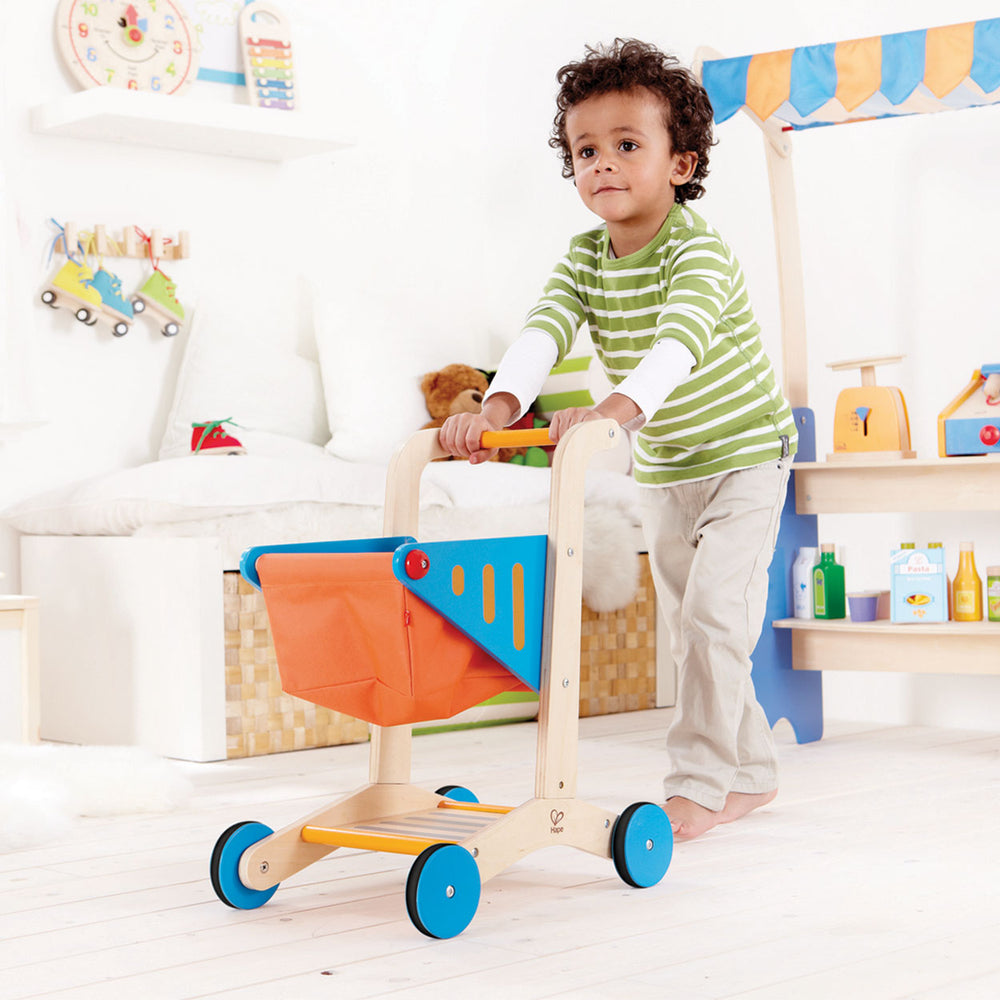 Hape Wooden Shopping Cart