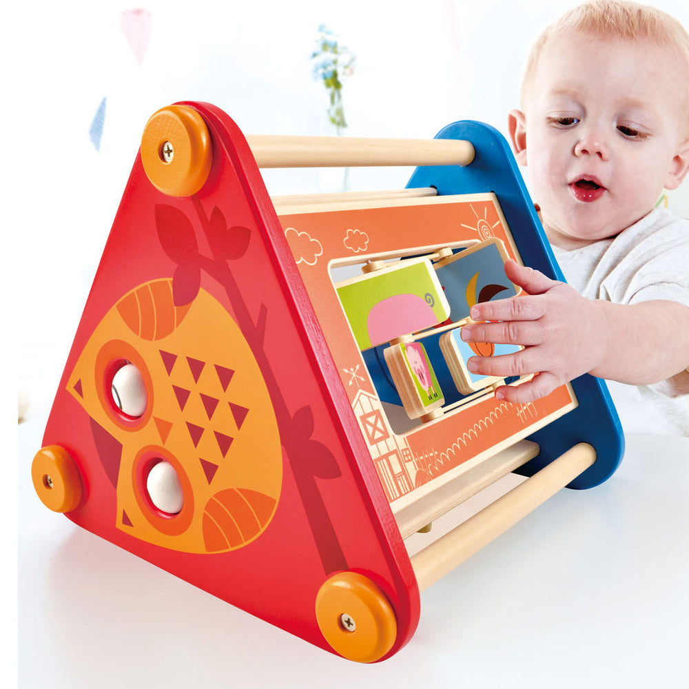 Hape wooden activity box