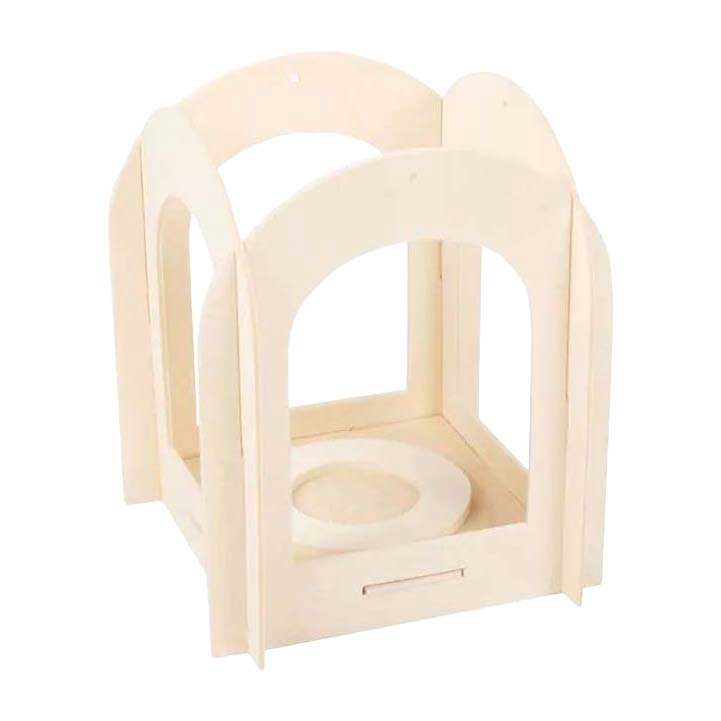 Zestaw do budowy drewnianej latarni