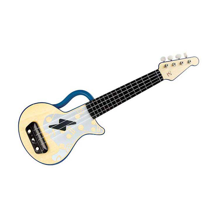 Hape Ukulele mit Lichtern – blau