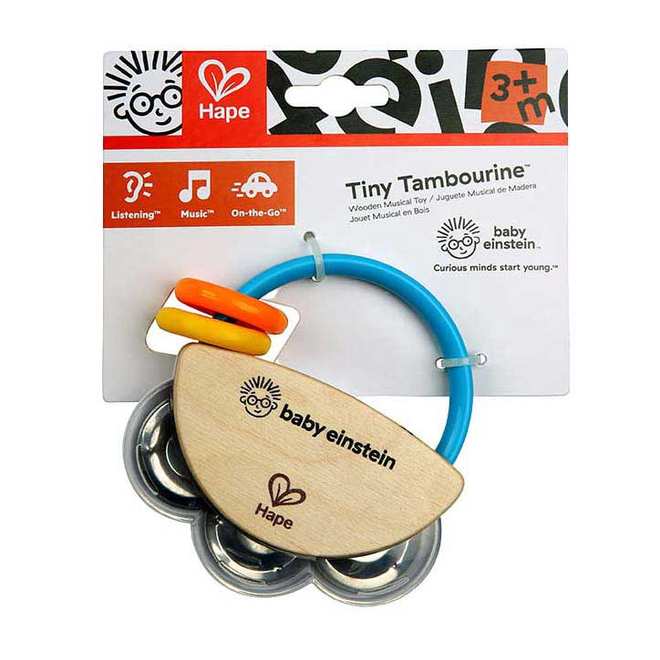 Hape wooden tiny tambourine