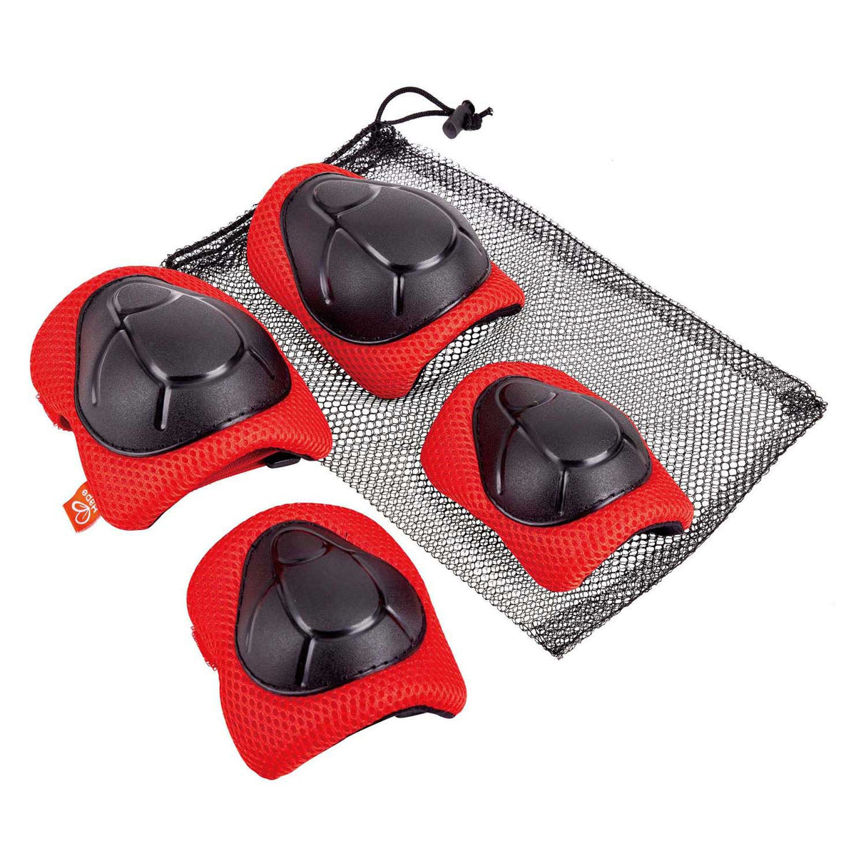 Hape könyök- és térdvédő - piros