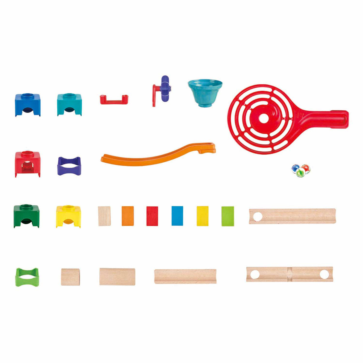 Hape Holz Marmer Streck Set - 81 Stéck.