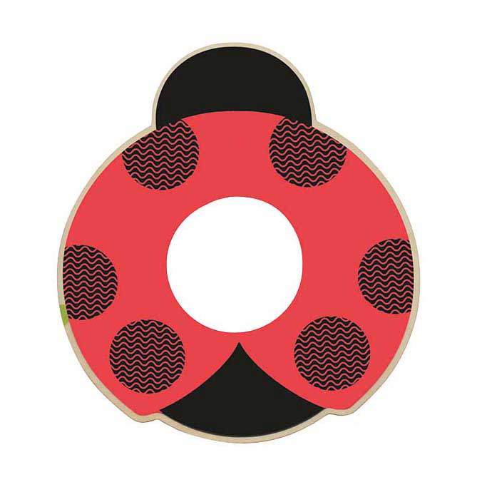 Beleduc wooden layered puzzle ladybug
