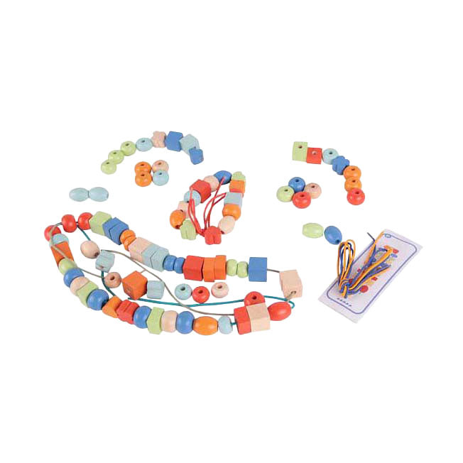 Дървени мъниста Classic World World, 90 бр.