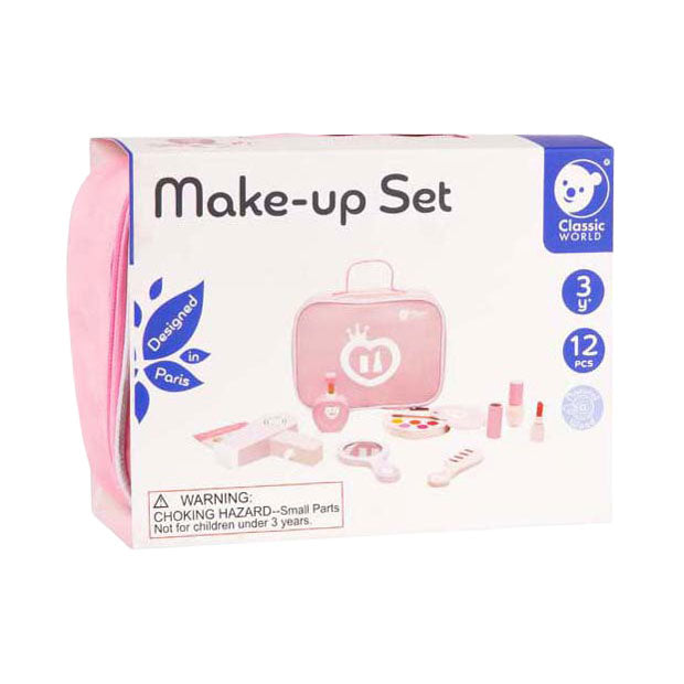 Classic World wooden make-up set