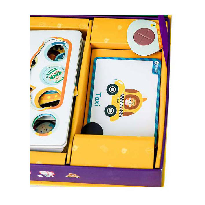 Класически световен пъзел кутия магнит - трафик