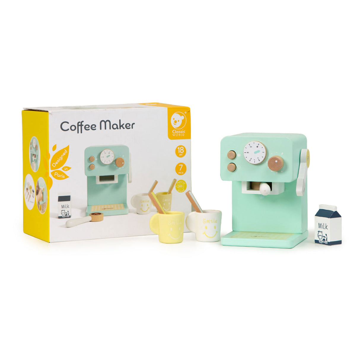 Classic World World Dooden Coffee Maker, 7 бр.