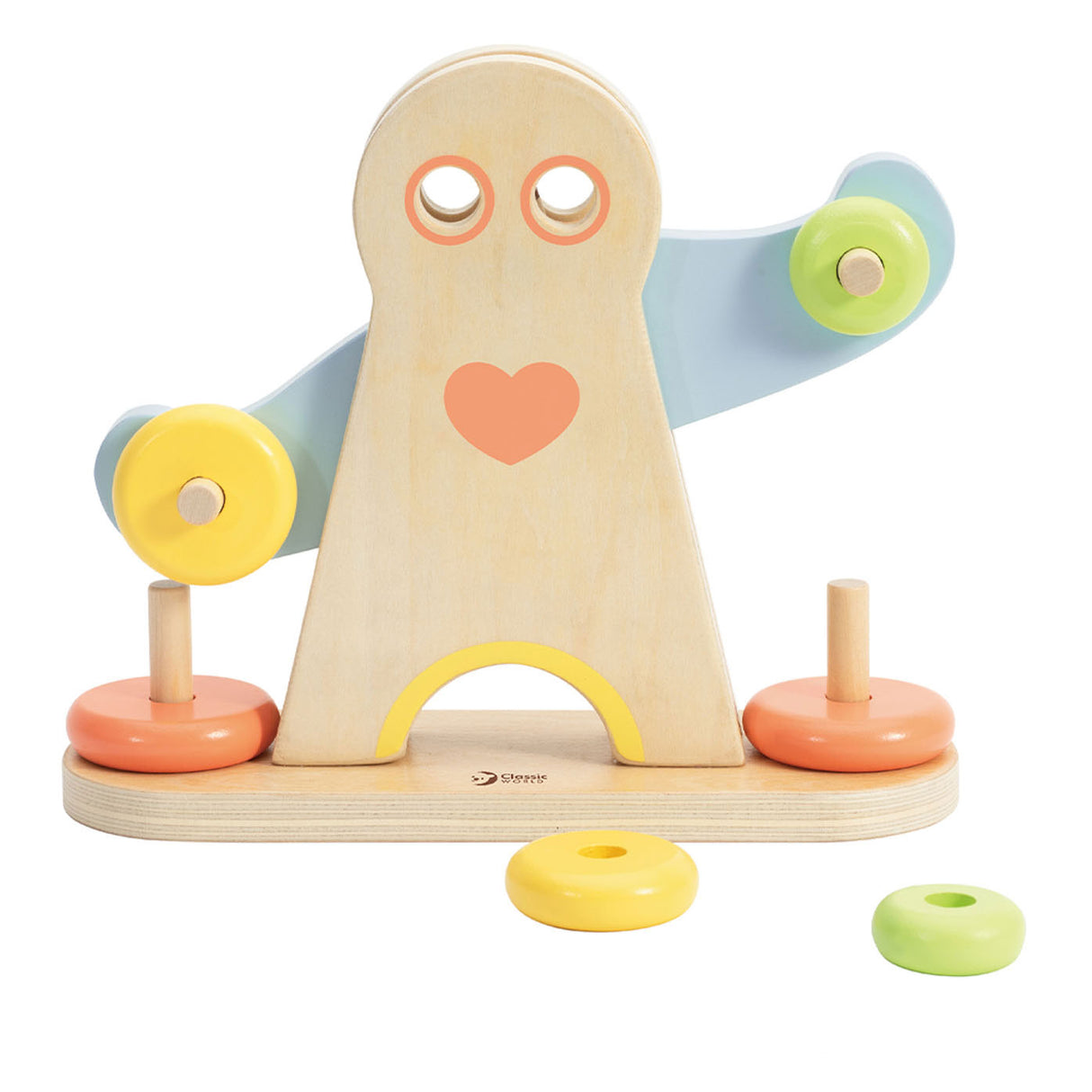 Classic World Wooden Hercules Scales, 7dlg.