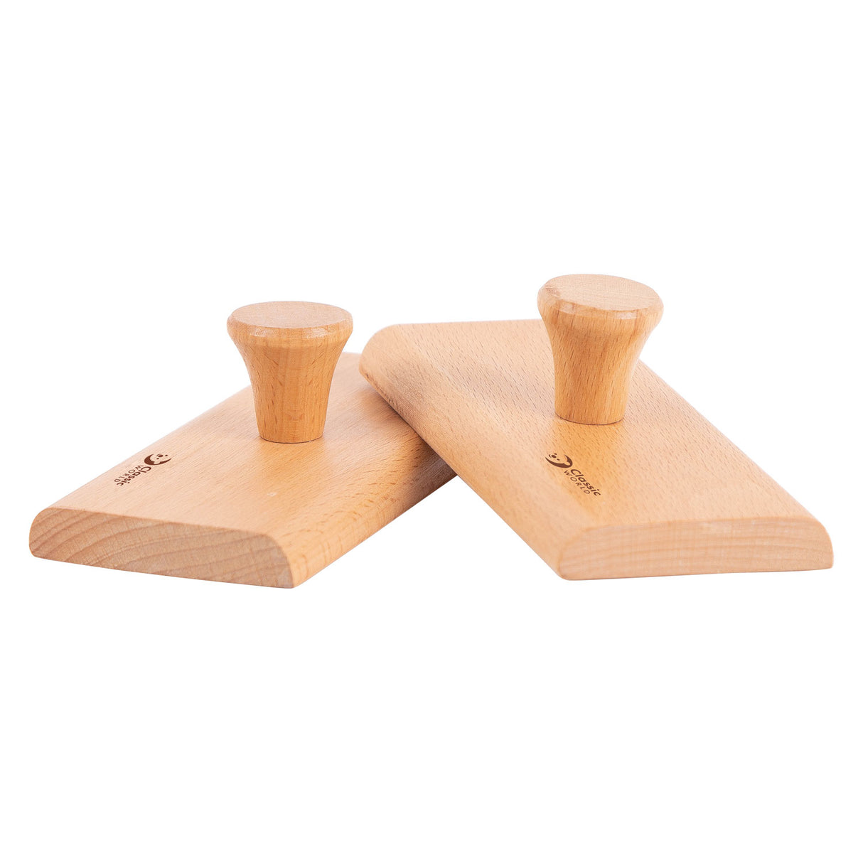 Classic World World Wooden Sand Block Percussion, 2 pcs.
