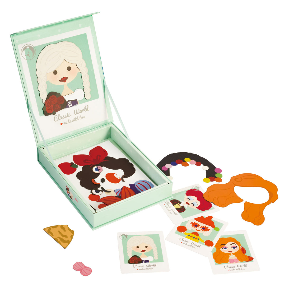 Tá Cás Cás Maighnéadach Domhanda Classic World Aghaidheanna Gorm