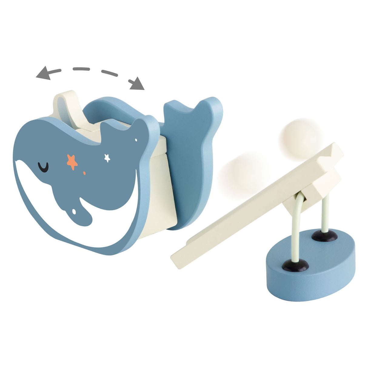 Klasszikus világi fából készült dominó óceán, 100 db.