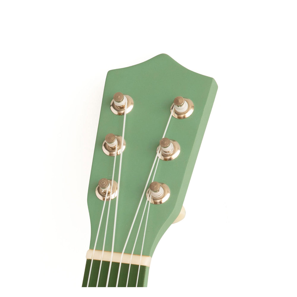 Guitarra vintage de madera clásica de madera