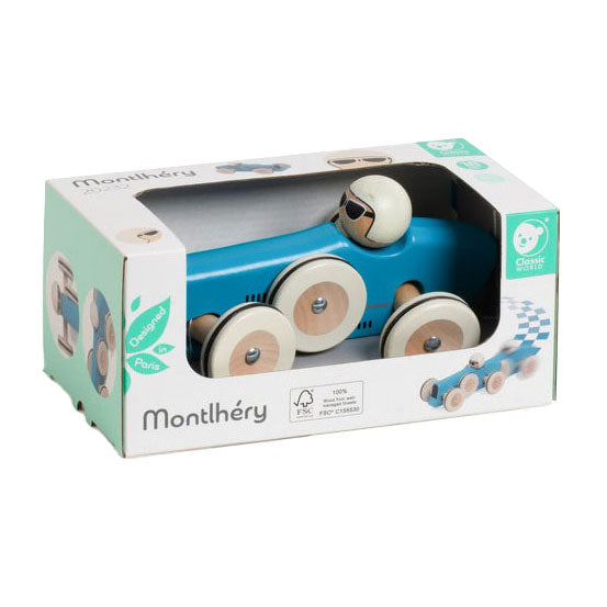 Classic world wooden toy car montlhery