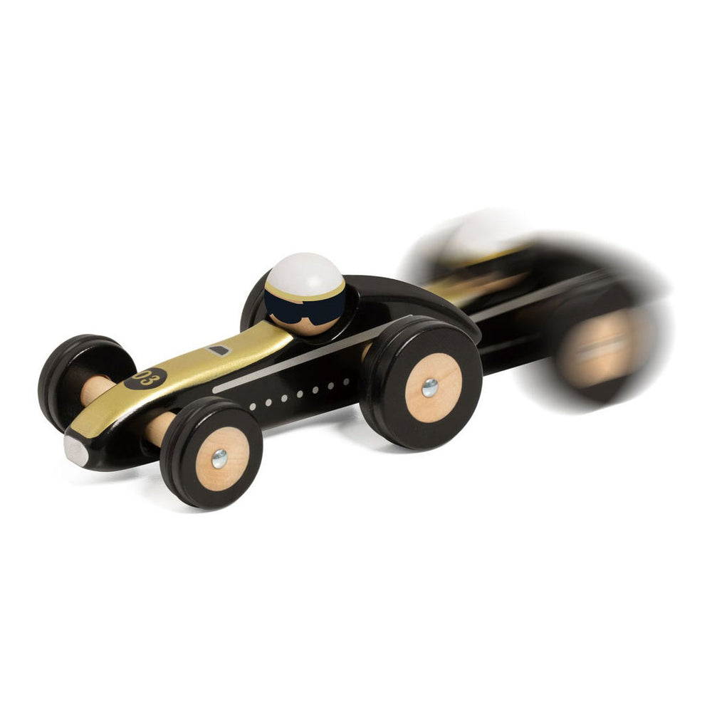 Klassisches Weltspielzeugauto aus Holz, Indianapolis