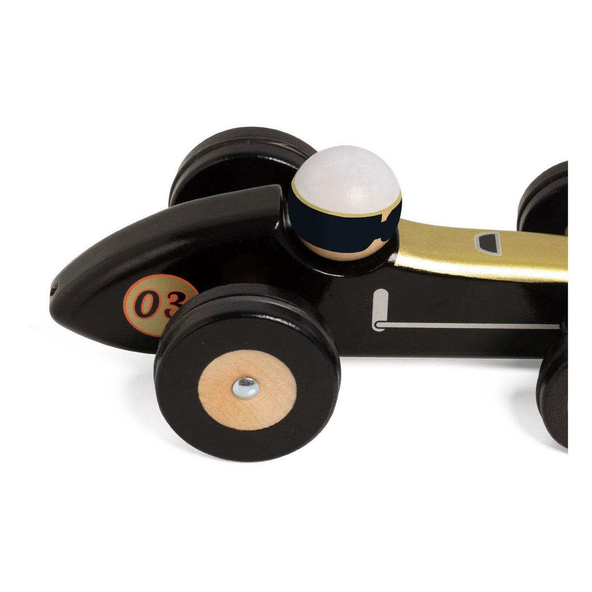 Klassisches Weltspielzeugauto aus Holz, Indianapolis
