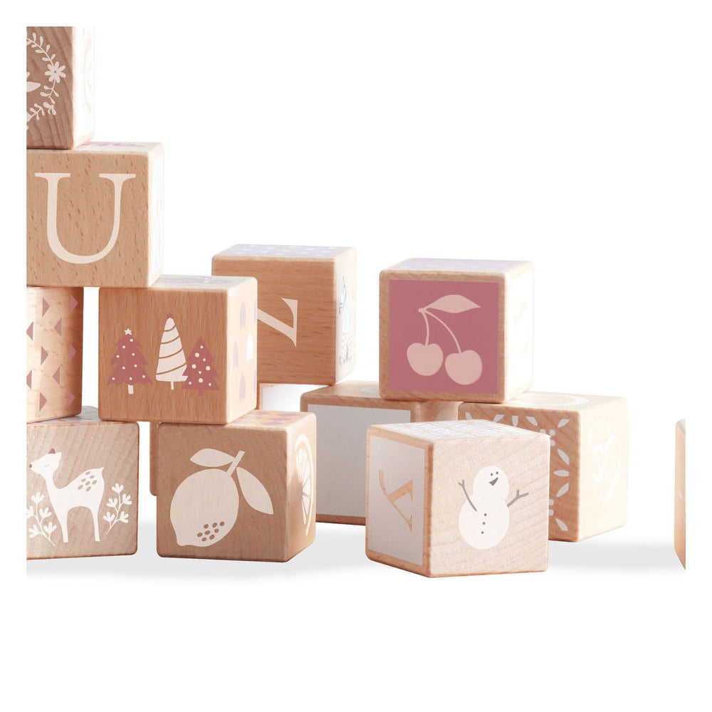 Classic world wooden iris blocks, 29 pcs.
