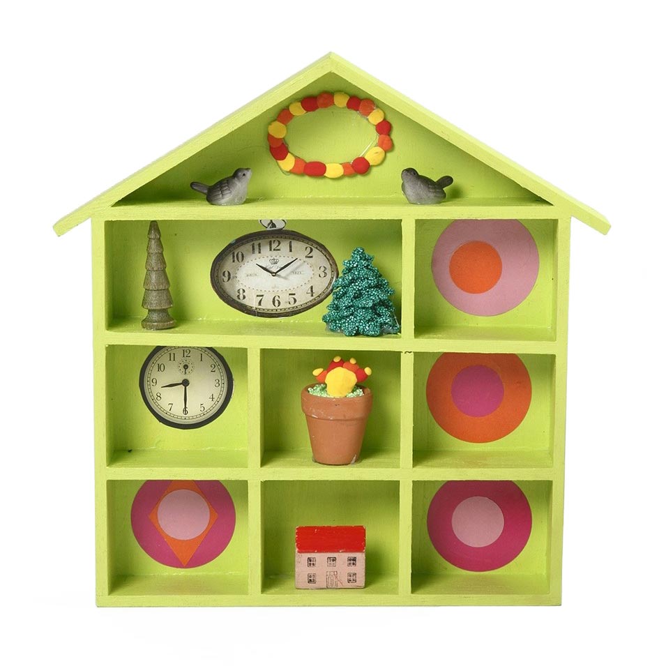 Creativ company letter house, h: 26 cm, l: 3.5 cm, w: 22 cm, dim 26x22 cm, 1 piece