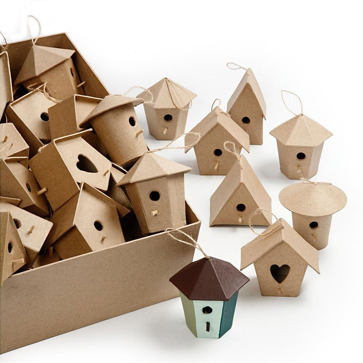 Birdhouse Paper-Maché, 60: e.