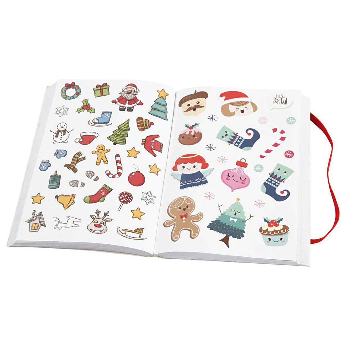 Christmas Sticker Book