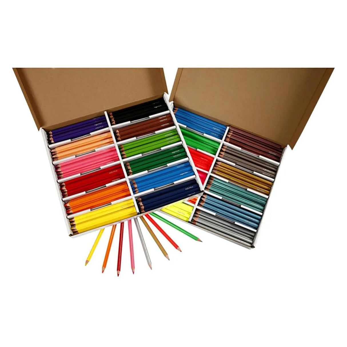 Triangular Jumbo Colored Pencils - Basic Colors, 144 pcs.