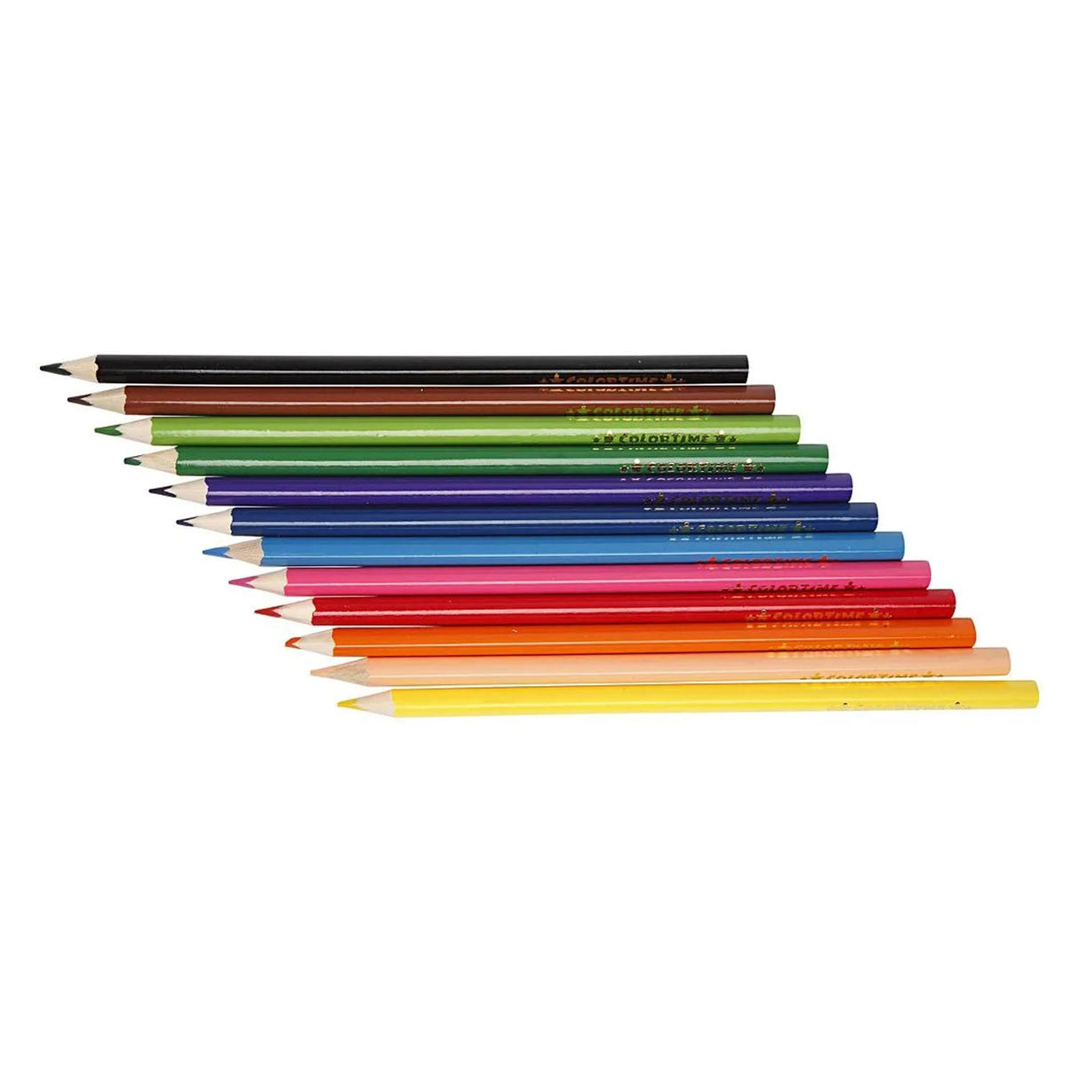 Triangular Colored Pencils - Basic Colors, 288 pcs.