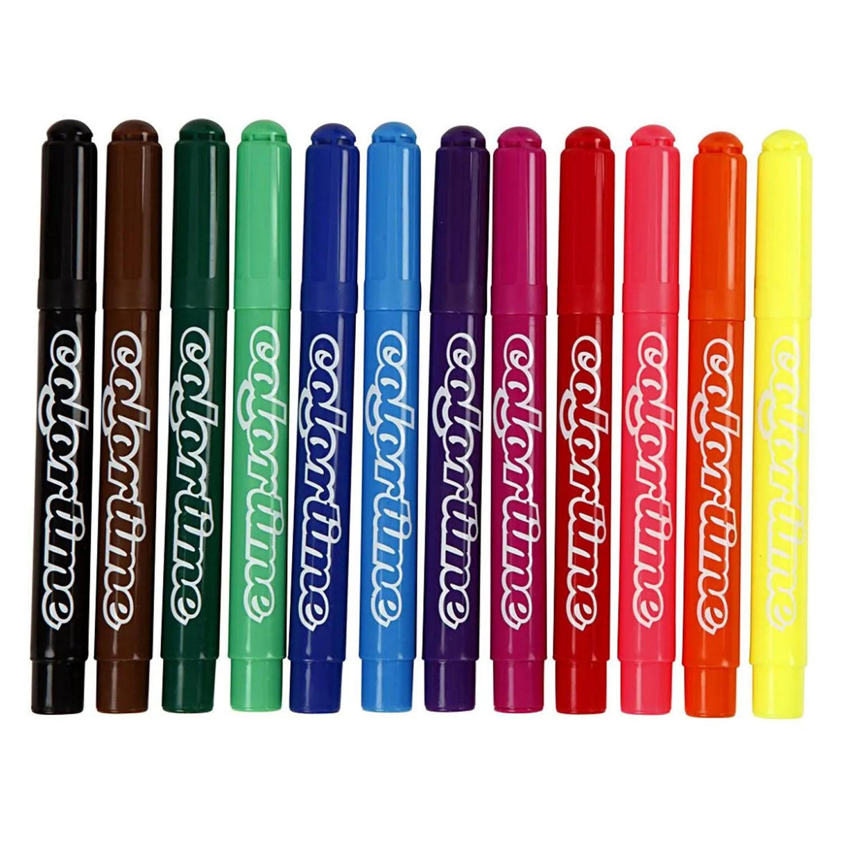 Velký balíček s 12x24 barevnými značkami jumbo