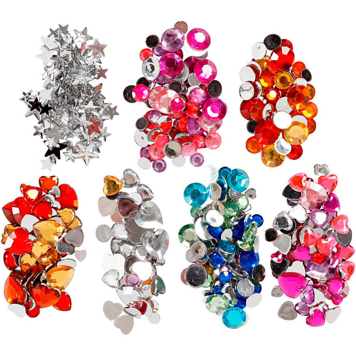 Straßsteine im Speicherbox, 300st.