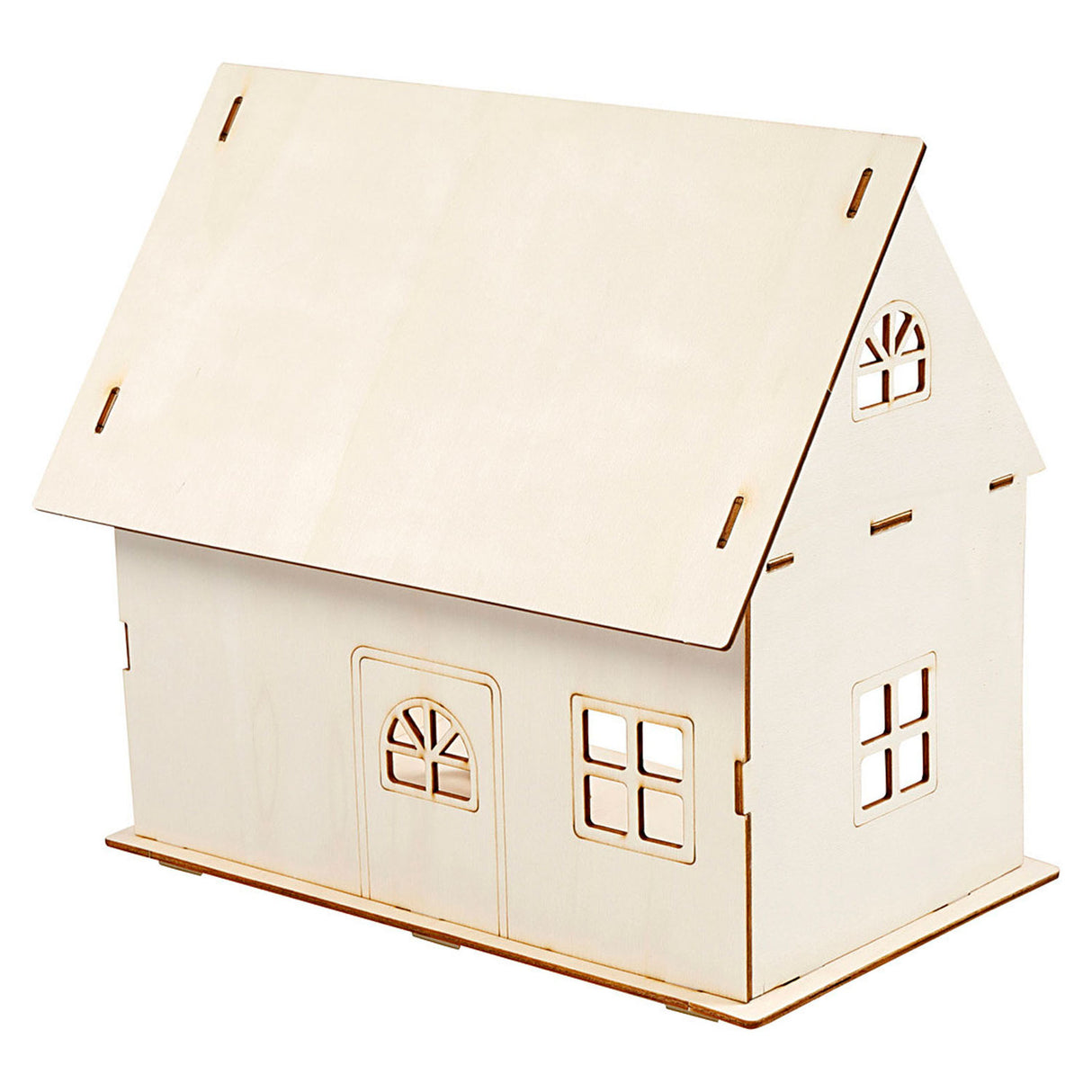 Creativ company diy dollhouse, h: 25 cm, size 18x27 cm, 1 piece