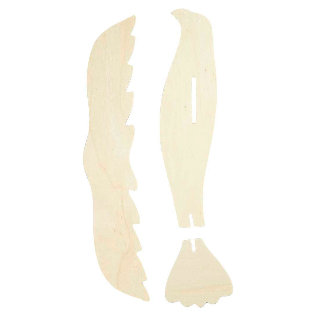 Wooden Craft Set Bird, 20 pcs.