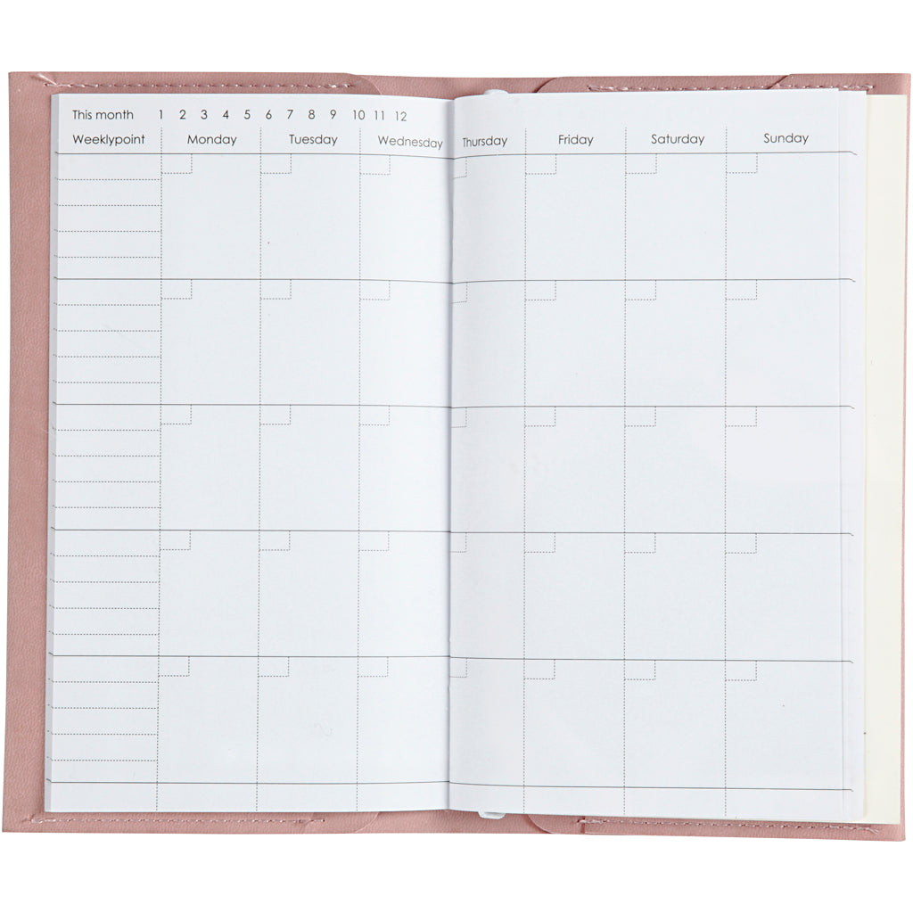 Creativ Company Planer Bulletjournal Pink