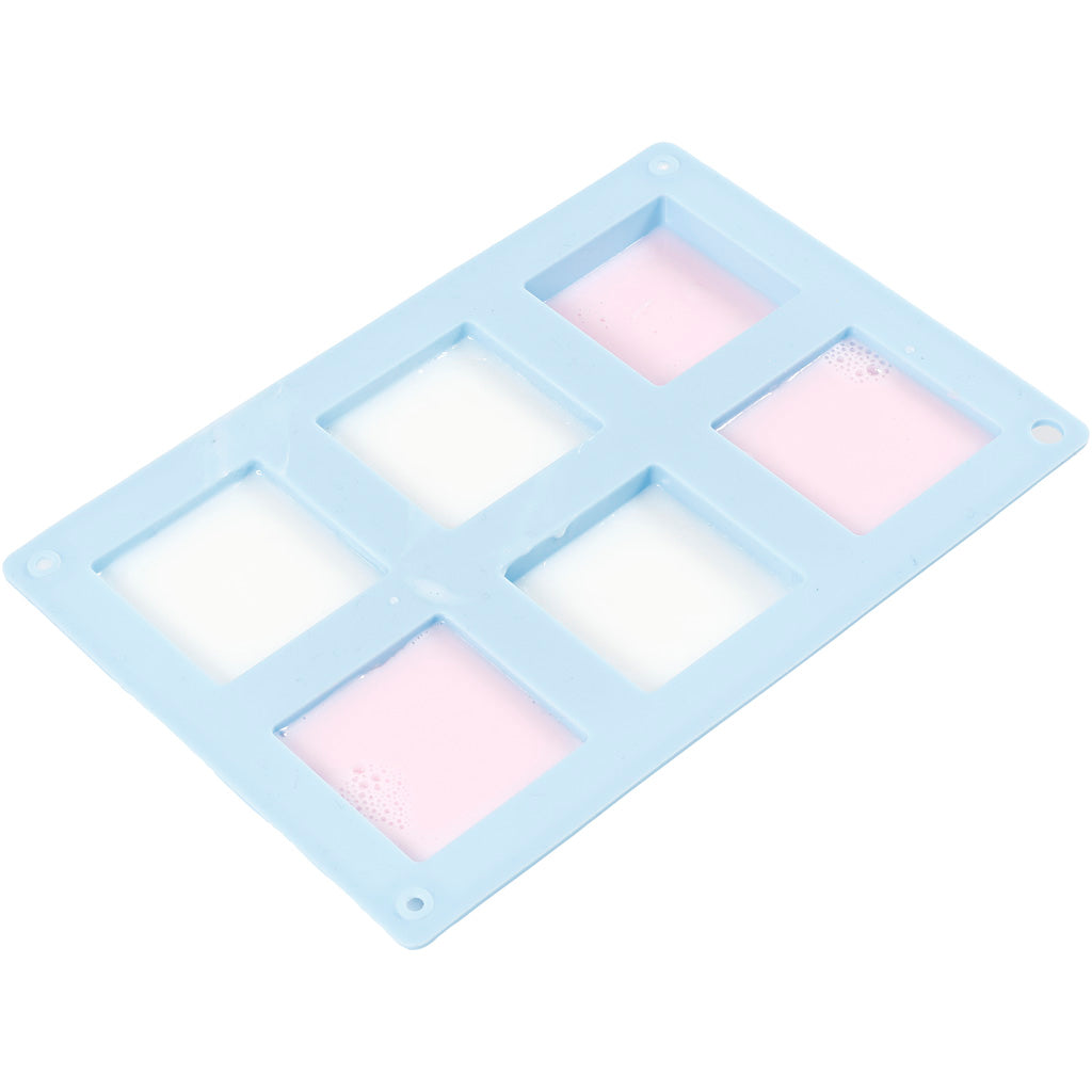 Silikonová forma světle modrá, 60 ml