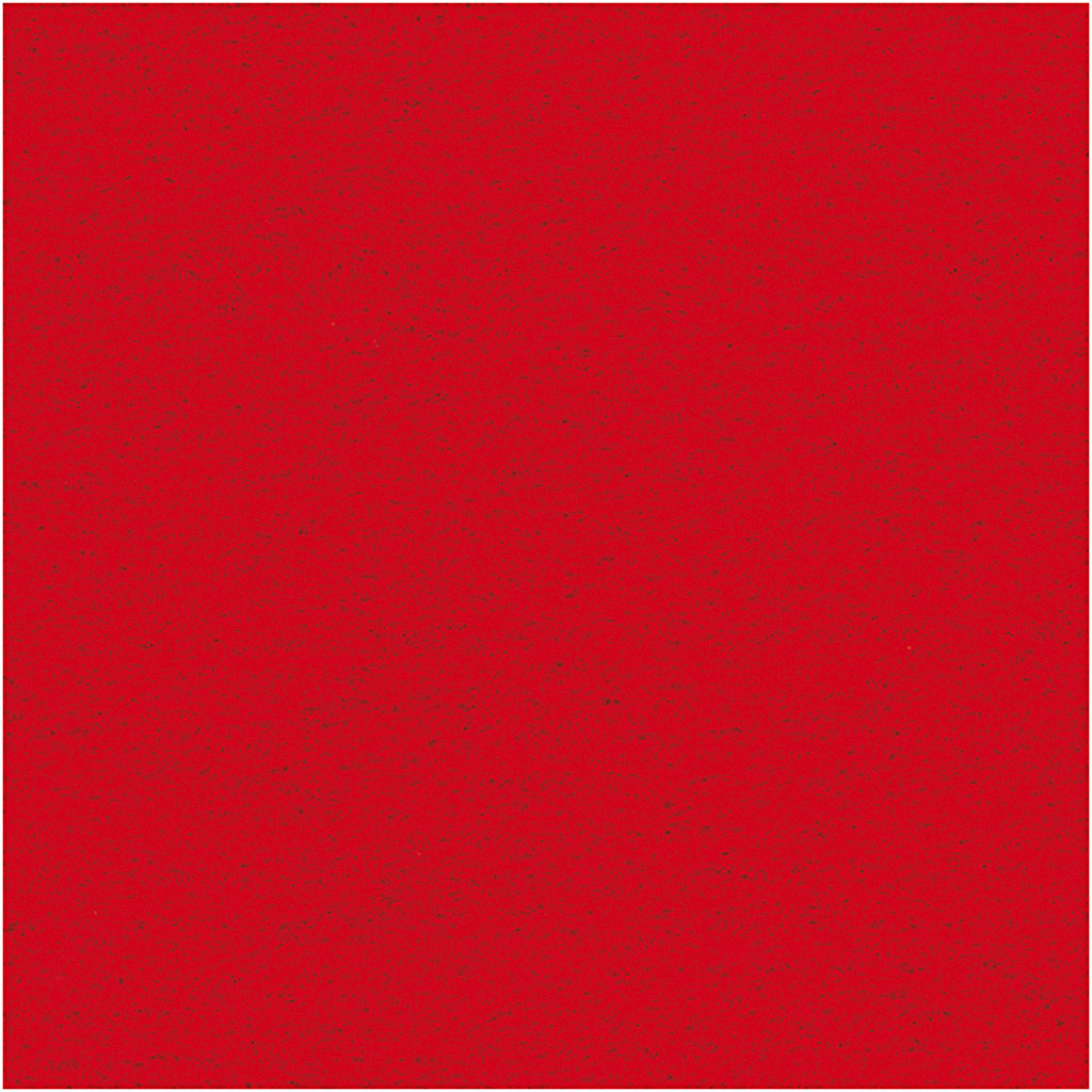 Hobby felt, Red, A4, 10 sheets