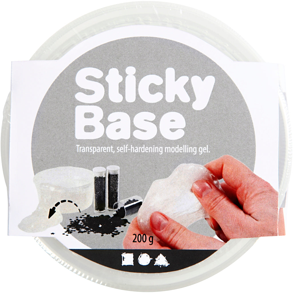 Creativ company sticky base, 200 gr 1 box