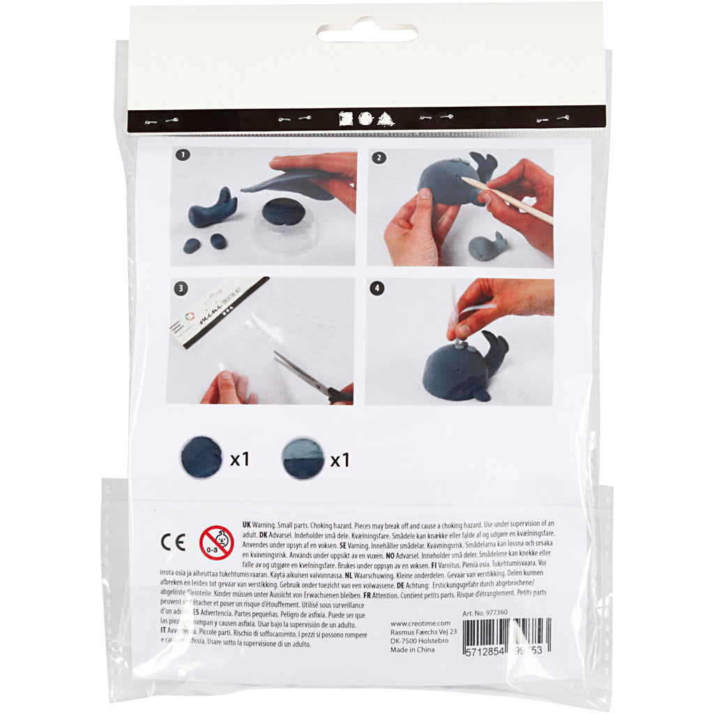 Creativ Company Mini Creative Kit Walvis mit Kalb