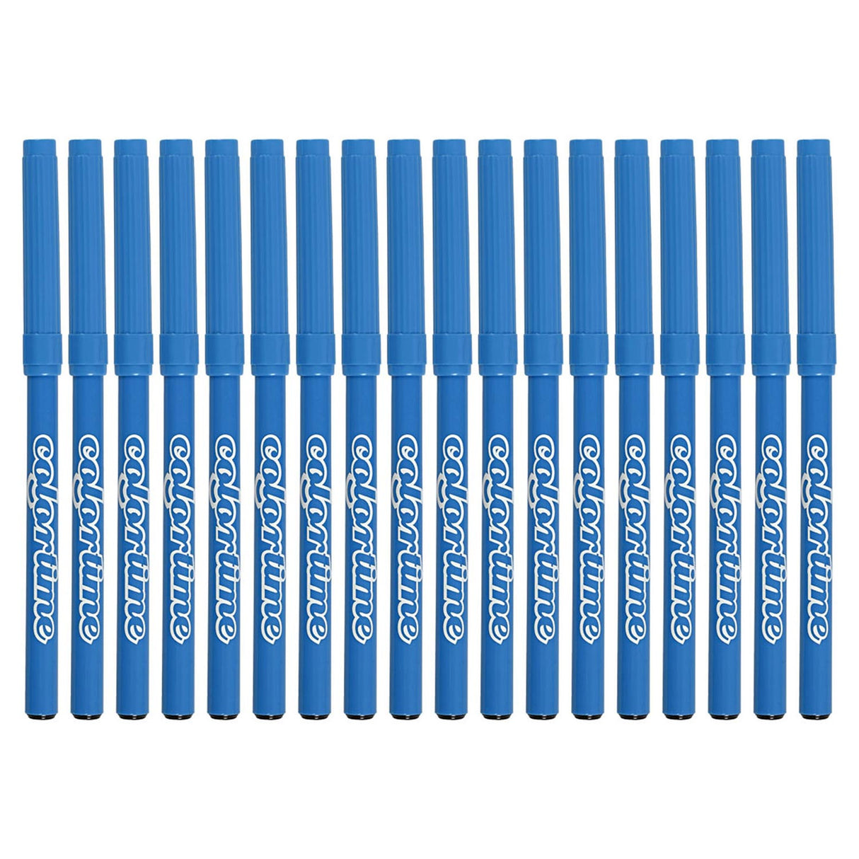 Light Blue Markers, 18 pcs.