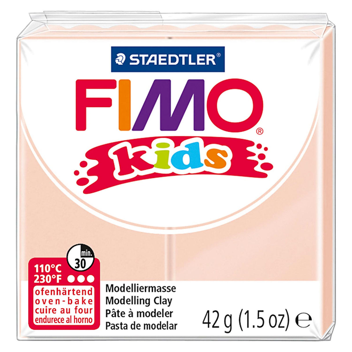 FIMO Kids Gléasadh Clay Solas Beige, 42gr