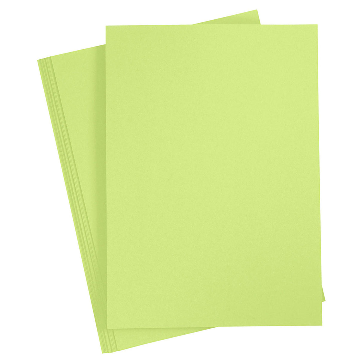 Creativ Company Colored Cardboard Lime Green A4, 20 sheets
