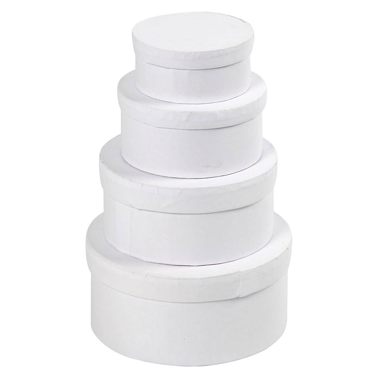 Round Cardboard Boxes, 4 sizes