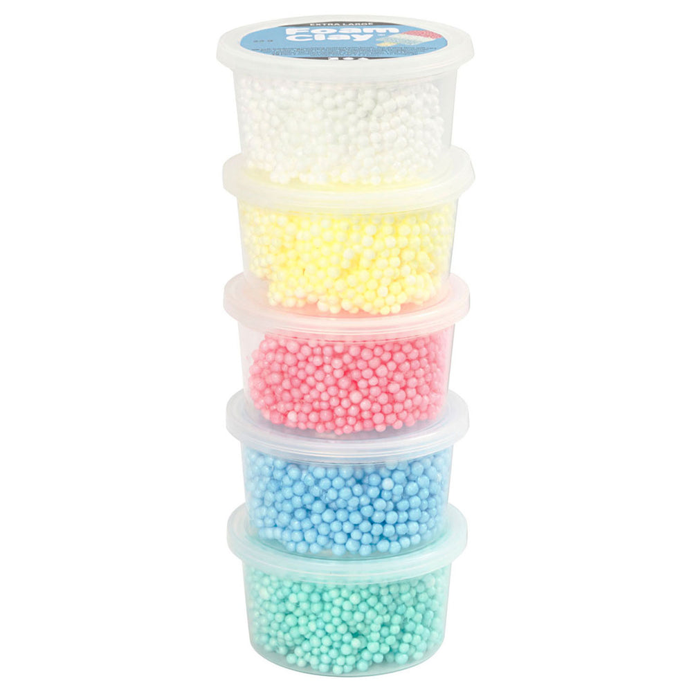 Foam Clay Extra Large, 5 Colors