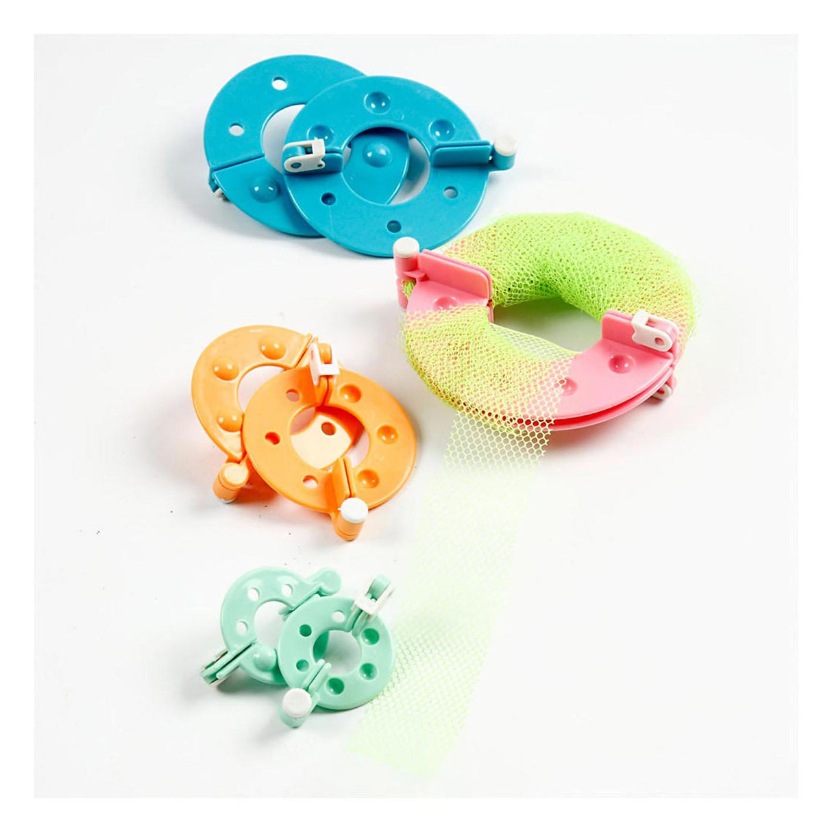 Pompom Maker, 4 pcs.