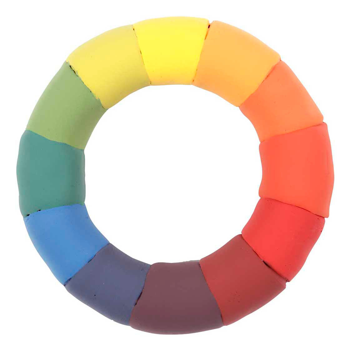 Colores estándar de arcilla de seda, 6x14gr.