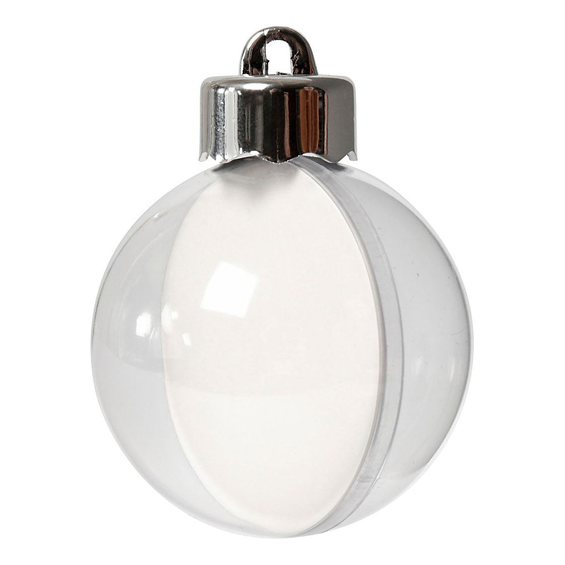 Creativ company deco balls, d 5 cm, transparent, 10 pieces 1 box