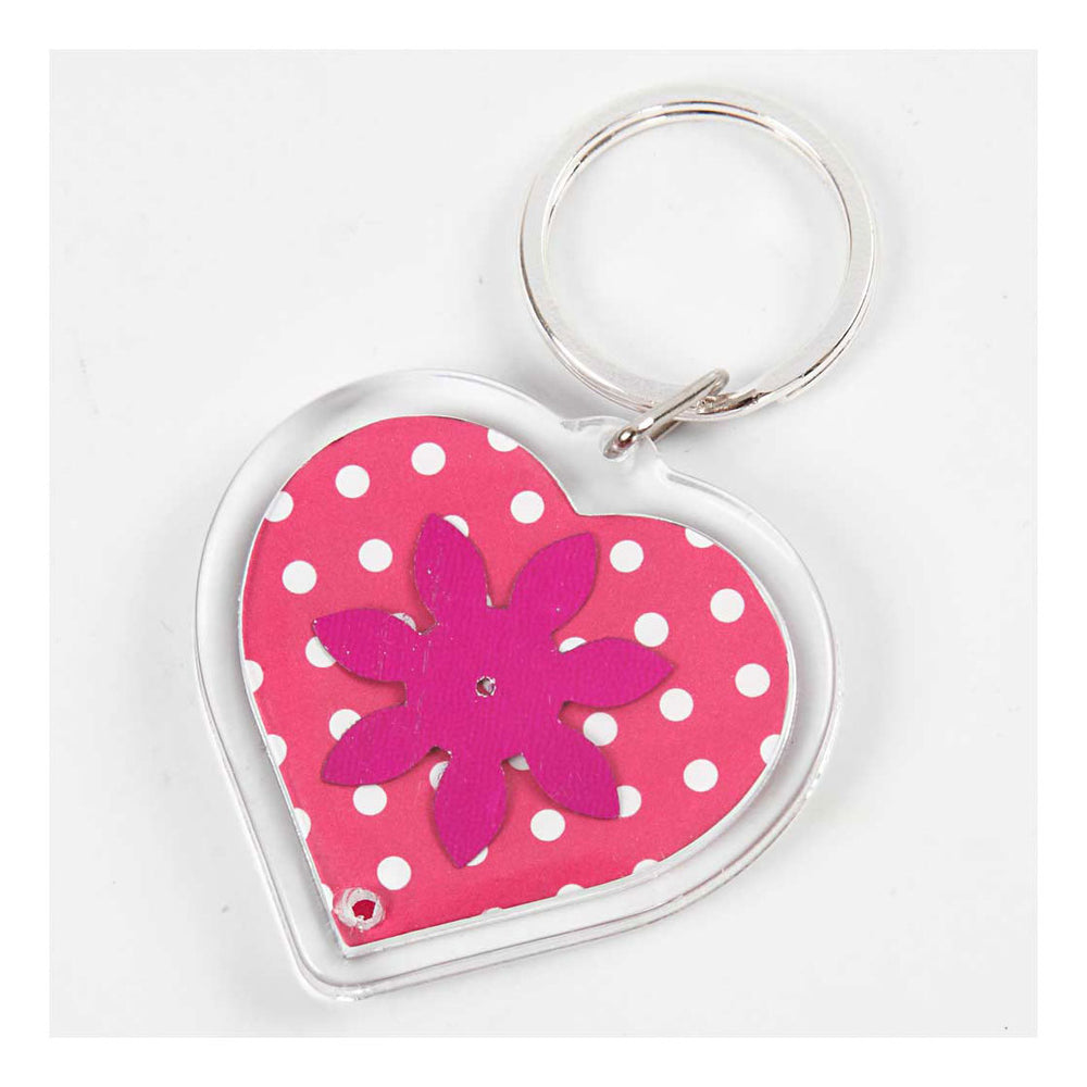 Creativ company key ring, size 40-50 mm, 100 pieces 1 box