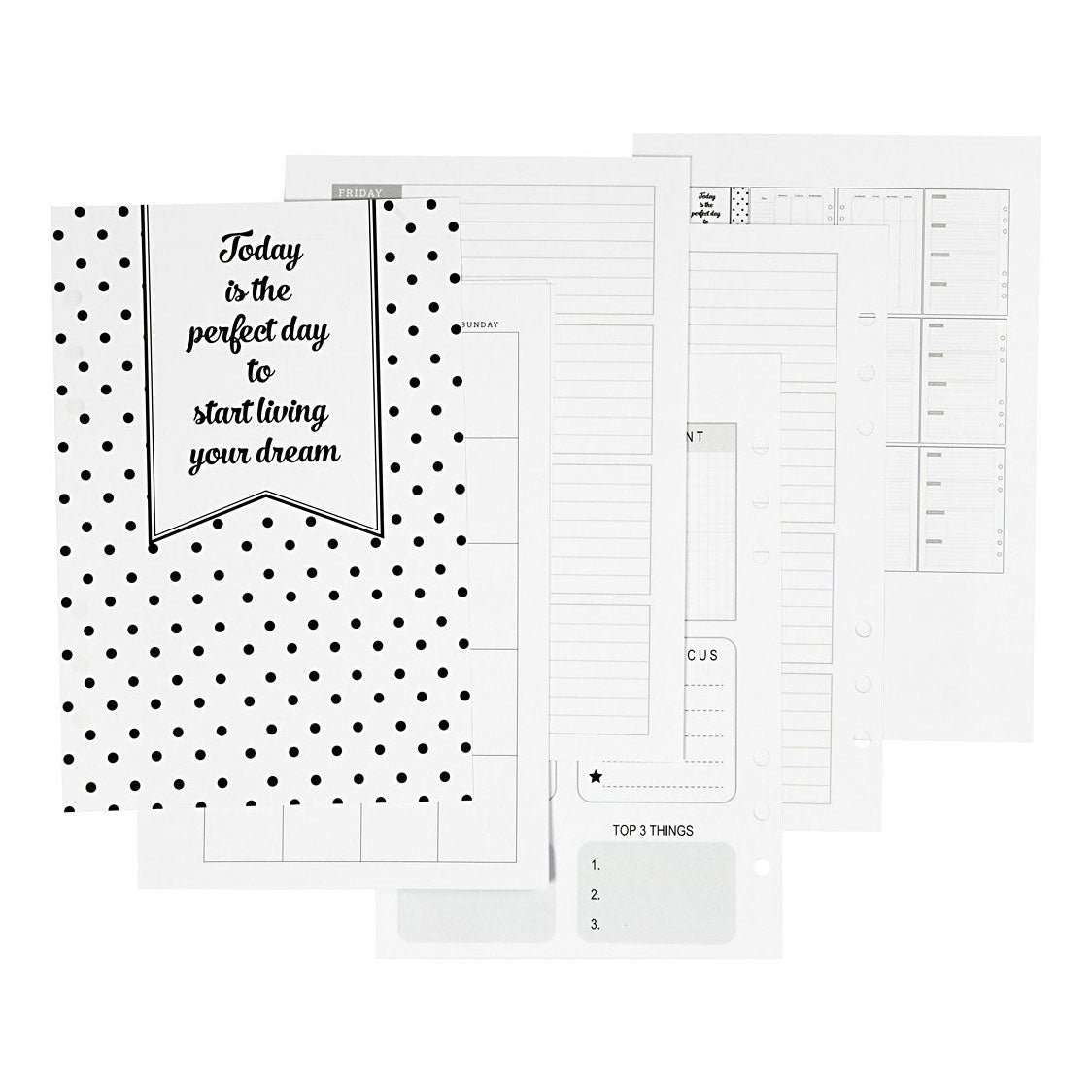 Creativ Company Planer BulletJournal Pages, 7LDG.