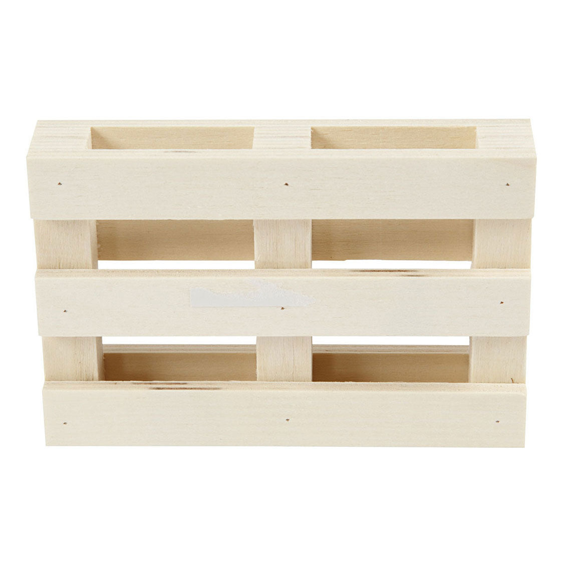 Creativ company mini pallet, h: 2.5 cm, l: 12 cm, w: 8 cm, 1 piece