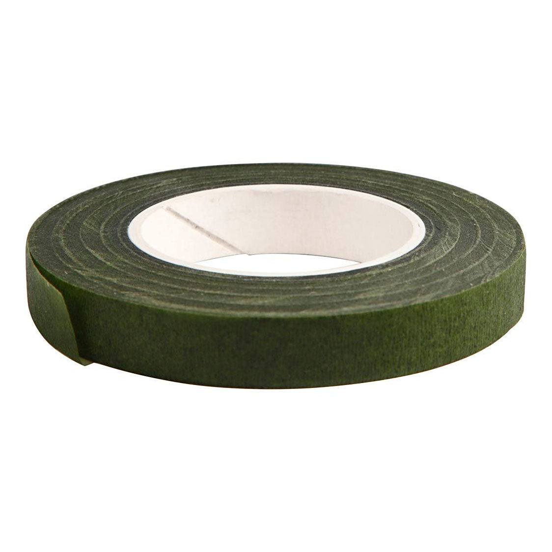 Creativ company floral tape, w: 12 mm, dark green, 27 m 1 roll